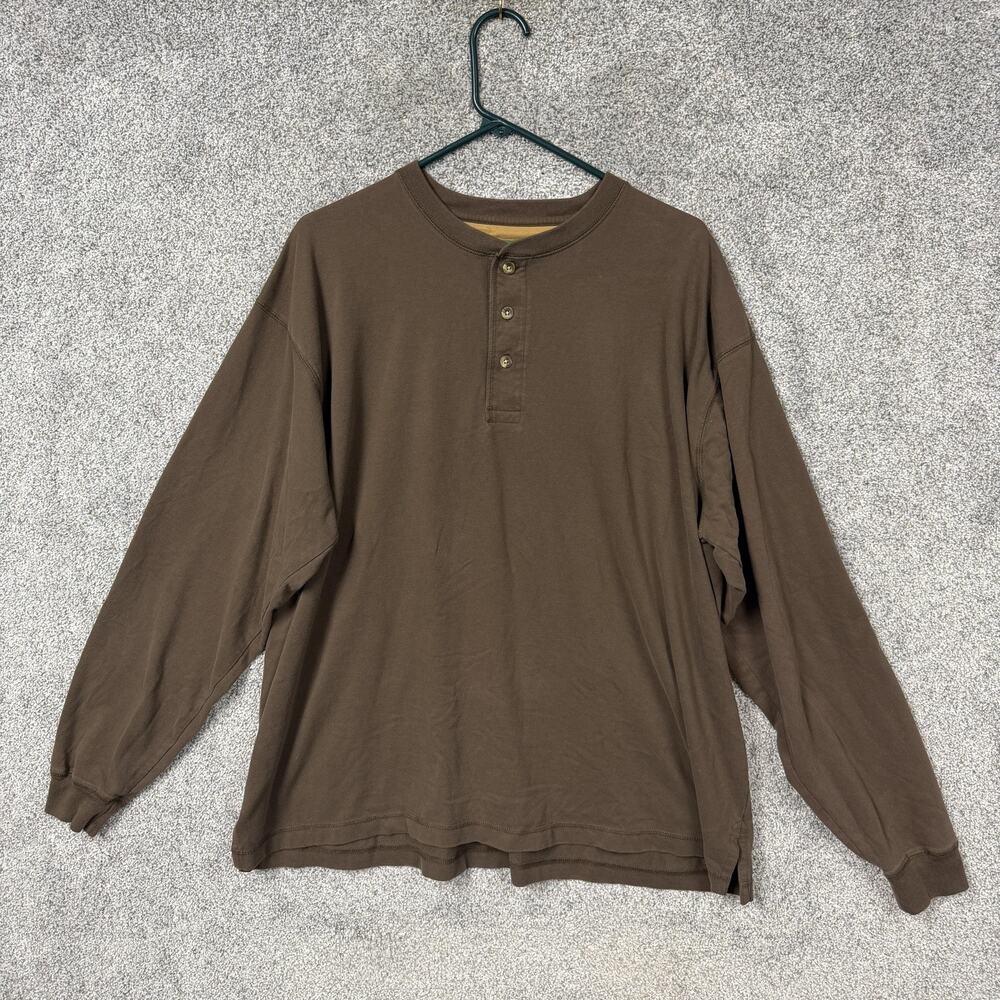 Cabela's Shirt Mens XL Brown Outdoors Hunting Workwear Gorpcore Rugged Earthy